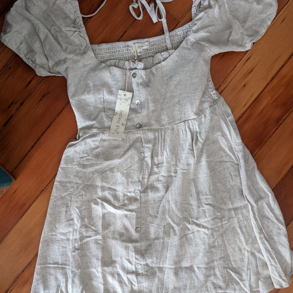 Noctex Antonella Linen Dress - Picture 5 of 6